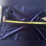 Notations  1X Black Velour Pull-on Wide Leg Elegant Pants Photo 2