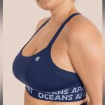 Oceans Apart Dark Navy Beauty Bra Large Blue Photo 9