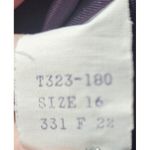 Pendleton  Woolen Mills 100% Pure Virgin Wool Made In USA ‎ 2 Buttons Size 16 Photo 3