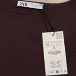 ZARA Belted Knit Mini Dress Photo 2