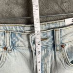 PacSun  Stretch Mom Shorts Women's 25 Light Wash Denim High Rise Summer Beach NWT Photo 4