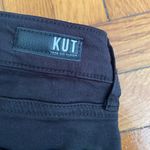 Kut From The Kloth Amy Jeans Size 2 Black Stretch, crop straight leg Photo 1