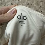 Alo Yoga  Doubles Only Bra Tank Size Medium - Ivory Photo 4