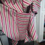 Anthropologie NEW  Maeve One Shoulder Ruffle Striped Blouse Photo 3