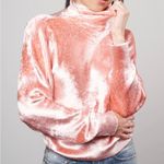 Dries Van Noten Chenille Turtleneck Sweater - Pink blush Photo 5