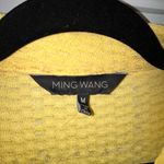 Ming Wang  Faux Decorative Button Open Front 3/4 Length Sleeve Cardigan Jacket Size M  Photo 5