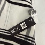 BCX New Womens Medium Double Breasted Belted Plaid Fleece Coat Jacket Casual Photo 7