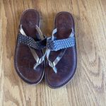 Bed Stu  Black‎ Leather Summer Festival Flat Ankle Strap Thong Sandals Size 9B Photo 13