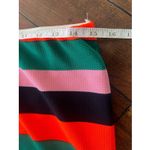 Noisy May Colorblock Striped Skirt Casual Size Large‎ Green Photo 5