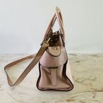 Michael Kors Harper Blossom Baby Pink Leather Medium Satchel Crossbody Bag Photo 3