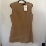 Theory Wool And Cashmere Blend Wrap Skirt Mini Dress NWT size 12 Photo 7