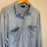 Quince Chambray Blue Denim Button Down Shirt - size XL Photo 1