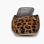 Sam Edelman NEW  Ollie Square Toe Bit Mule (Women) 8M, GRANADA TAN Animal Print Photo 3