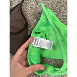 Gymshark  Vital Seamless V Neck Sports Bra Sweat Seamless Bundle Brown/Green S Photo 4