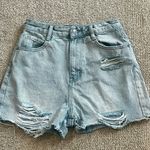 White Fox Boutique White Fox Distressed Denim Shorts Photo 0