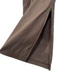 Athleta  Brown Hiking Utility Outdoor Bootcut Zip Ankle Pants Women's Size 10 Photo 4