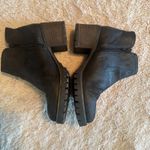 Carlos Santana  Boots Womens 8M Black chunky lug sole ankle booties side zip Photo 3