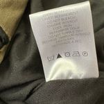 IRO Olive Green Denim Moto Biker Jacket Zippered Pointed Collar size 2 Photo 9