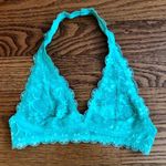 Wishlist Lace Halter Bralette Mint Women's S NWT Photo 2