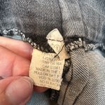 Vintage Y2K Avenue Montaigne Denim Gray Distressed Stretchy Skirt Size 12 Photo 5