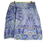 Title Nine  Women's Blue Geometric Print Athletic Skirt Size Skirt Photo 0