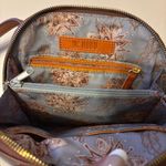 Hobo Brown Leather Small Coastal Cowgirl Fisherman Preppy Boho Crossbody Bag Photo 5