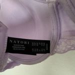Natori Womens Bra Size 32DDD Purple Lace T-Shirt Contour Lightly Lined Underwire Photo 2