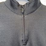 Under Armour  Sweatshirt Womens XS Black Pullover Fitted Cold Gear Henley Zip Photo 4