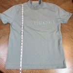 Fear of God Essentials Short Sleeve Tee Sycamore Green Size XS Photo 7