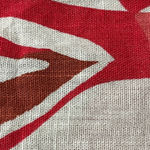 Mlle Gabrielle  Red Floral Tiered Cotton Dress Women’s S | Beach Coastal Cottage Photo 8