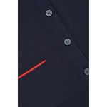 COS Modern Knit Cotton Color-Block Front Pockets Straight Fit Ribbed Cardigan Photo 3