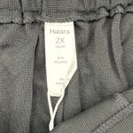 Halara  Black Wide Leg Pleated Palazzo Pants Plus Size 2X Waffle Curvy Plus! Photo 1