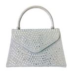 Silver Glitter Evening Clutch Photo 0