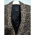 Pinko women's Animal print blazer size 2 Black Photo 3