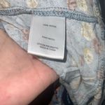 Indigo Rising Slate Blue Floral Print Ruffle Tier Elastic Waist Mini Skirt L Size undefined Photo 5