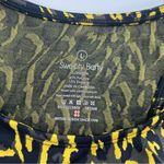 Sweaty Betty  London Flatter Me Gym Cropped Top Vest leopard Sz L Photo 1