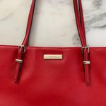 Nine West Red Society Girl Tote (NWOT) Photo 2
