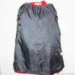 Larry Levine NWT women's wool blend red funnel neck coat, size M Photo 11