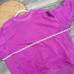 Aerie  pink oversized crewneck sweatshirt Photo 2