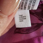 A New Day Purple Surplice Longsleeve Floral Blouse Photo 6