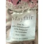 Mayfair Pink Patterned Wide Leg Long Stretch Women's Pajama Pants Sz XL Photo 3