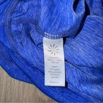 Athleta  Chaturanga Royal Blue Space Dye Athletic Leggings - Size Medium Photo 6