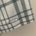 Calvin Klein Sleeveless Plaid Tank in Sage Green and White - XL Photo 2
