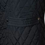 Westport Black Quilted Vest Zip Front Snap Pockets Padded Women's Size Large Photo 9