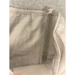 Eileen Fisher  Linen Straight Leg Pants Women's M‎ Beige Side Zip Photo 5