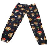 Harry Potter Pajama Pants Women's M Chibi Navy Fleece Jogger Sleepwear Lounge Photo 0