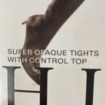 Hue  opaque black tights size 3 Photo 3