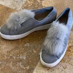 Steve Madden grey Sneakers with Pom Poms Photo 0