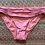 Seafolly NWT  AUSTRALIA SHINE ON PINK GATHERED FRONT RETRO DALIA BOTTOMS Photo 0