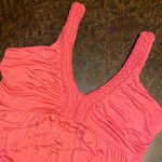 Design History  Sleeveless V-neck Pull-On in Flamingo Pink - size large Photo 6